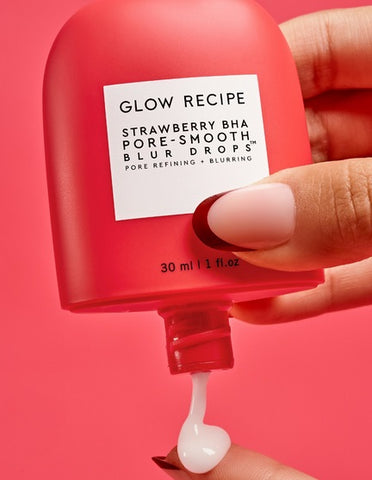 review, photos, skincare, trends, 2023, 2024, glow recipe, watermelon niacinamide dew drops, how to achieve glowing skin, hyperpigmentation, dark spots